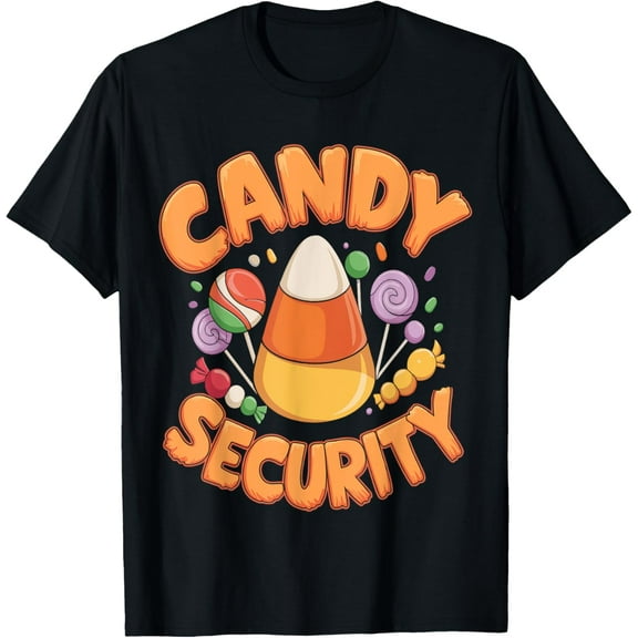 Candy Security Candyland Halloween Costume Kids Teens Adult T-Shirt