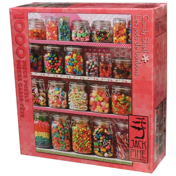 Candy Shelf Jigsaw Puzzle, 1000 Pieces