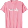 Candy Shirt Relaxed Fit Plain Candy Tshirt