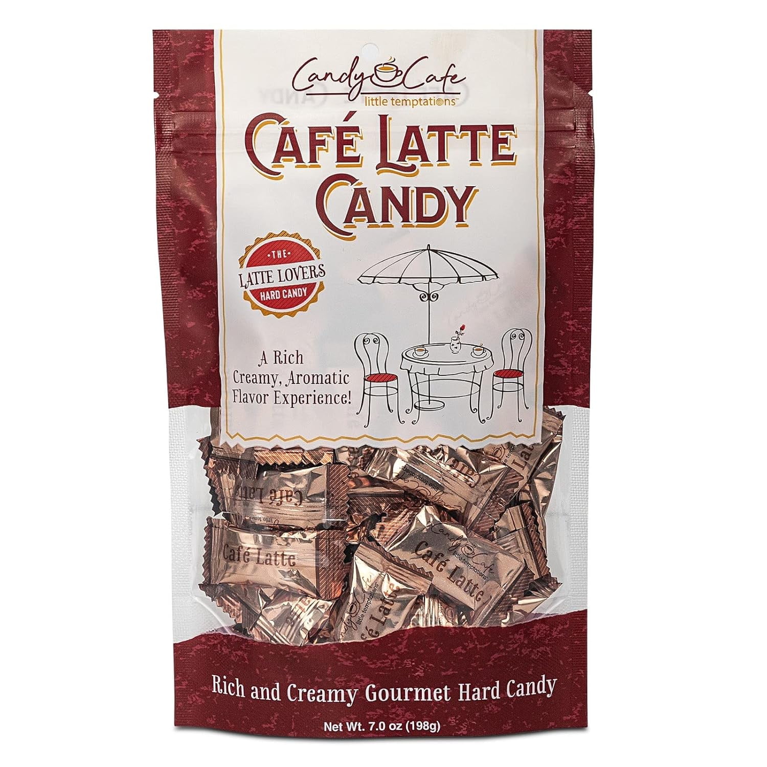 Candy Shop Coffee Candy, Cafe Latte Candy, Rich And Creamy Gourmet Hard