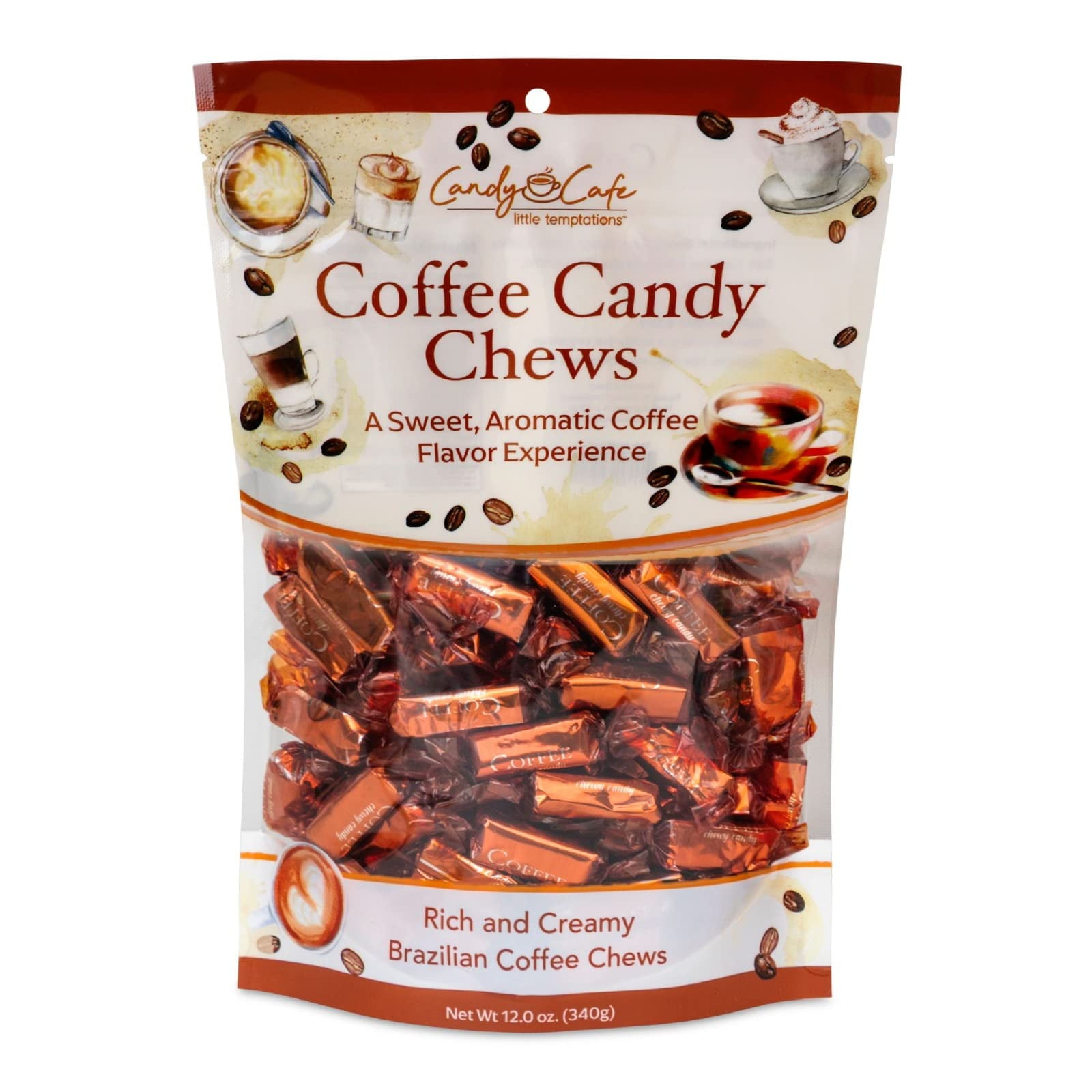 Candy Shop Coffee Candy HP29 Chews, Rich and Creamy Brazilian Coffee