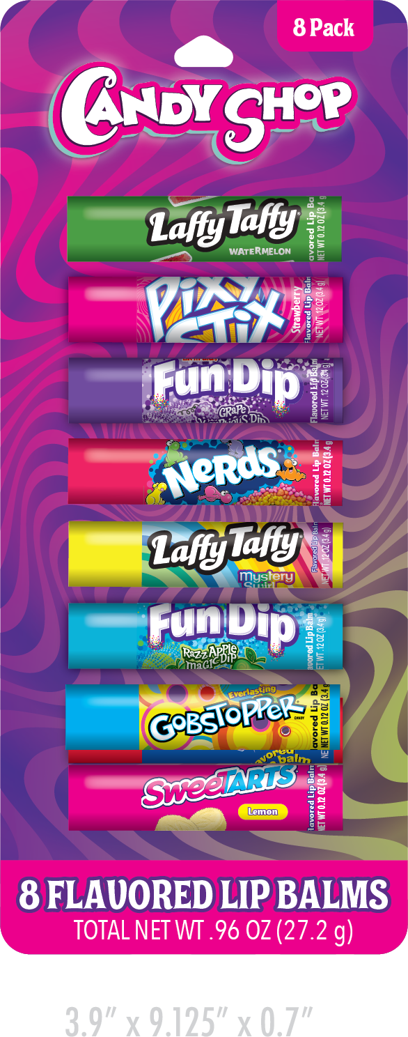 Candy Shop Flavored 8pk Lip Balm
