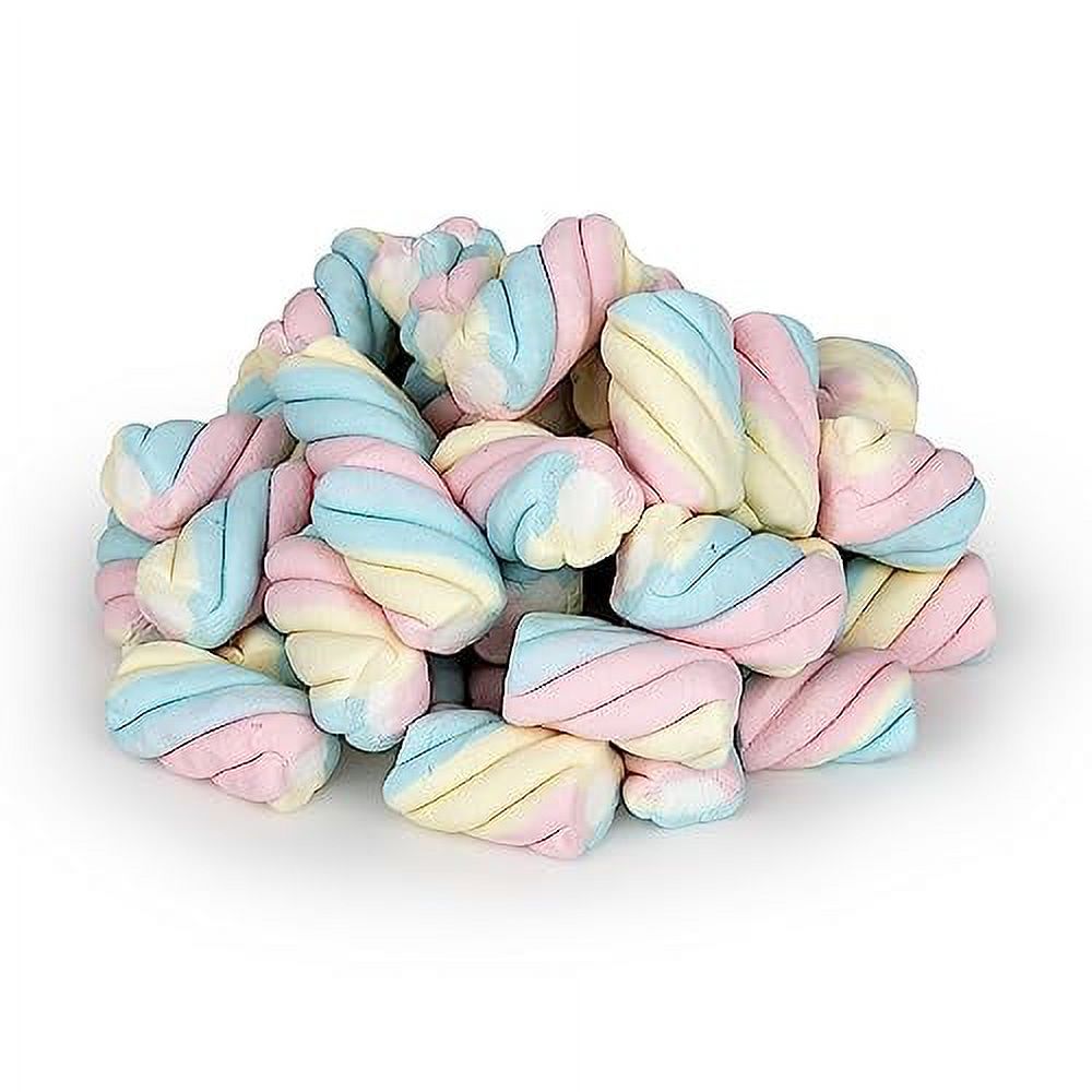 Candy Shop , White, Blue and Yellow Marshmallow Ropes, Jumbo