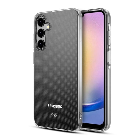 Candy Skin Cover Slim Fit Rubber Gel Gummy Silicone TPU Case for Samsung Galaxy A25 5G - Glossy Transparent Clear
