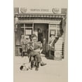 thumbnail image 1 of Candy Store by Emanuel Schary Black and White Lithograph 12 x 16, 1 of 11