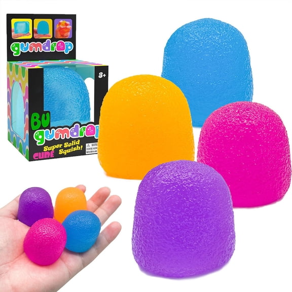 Candy Stress Toys, Candy -Shaped Squeeze Sensory Toys, Soft Slow Rising Ball Shape Stress Toys Relaxation Gift