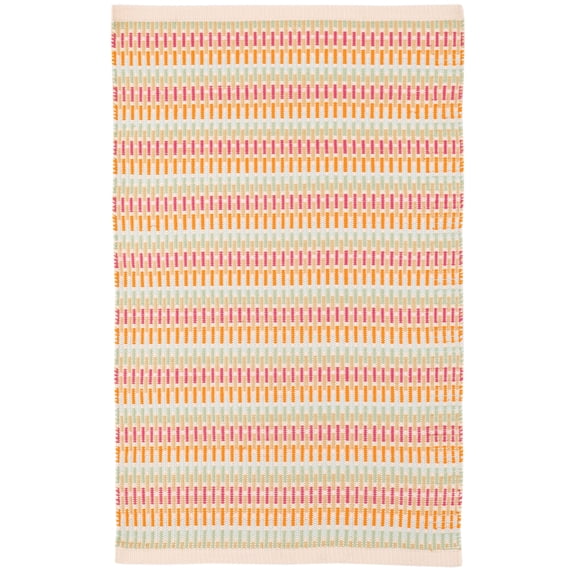 Dash & Albert Candy Stripe Handwoven Indoor/Outdoor Rug, 2' x 3', Multi