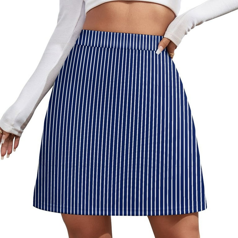 High waisted white skirt 5xl best sale