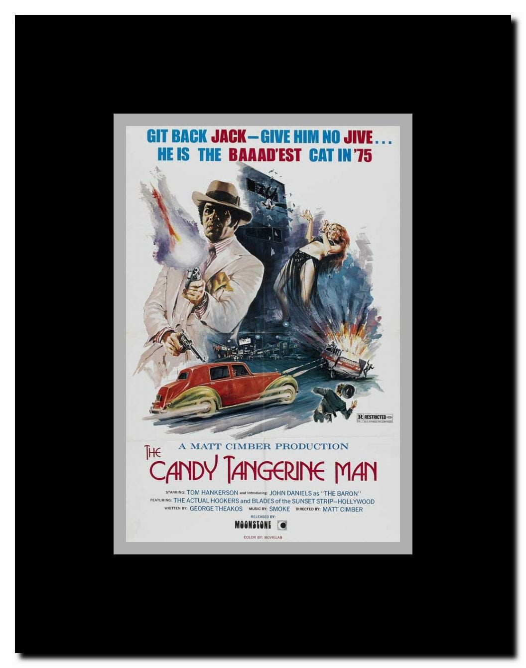 Candy Tangerine Man Framed Movie Poster