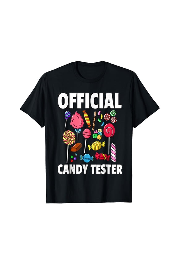 Candy Tester Lollipop Sweets For men women boys girls T-Shirt