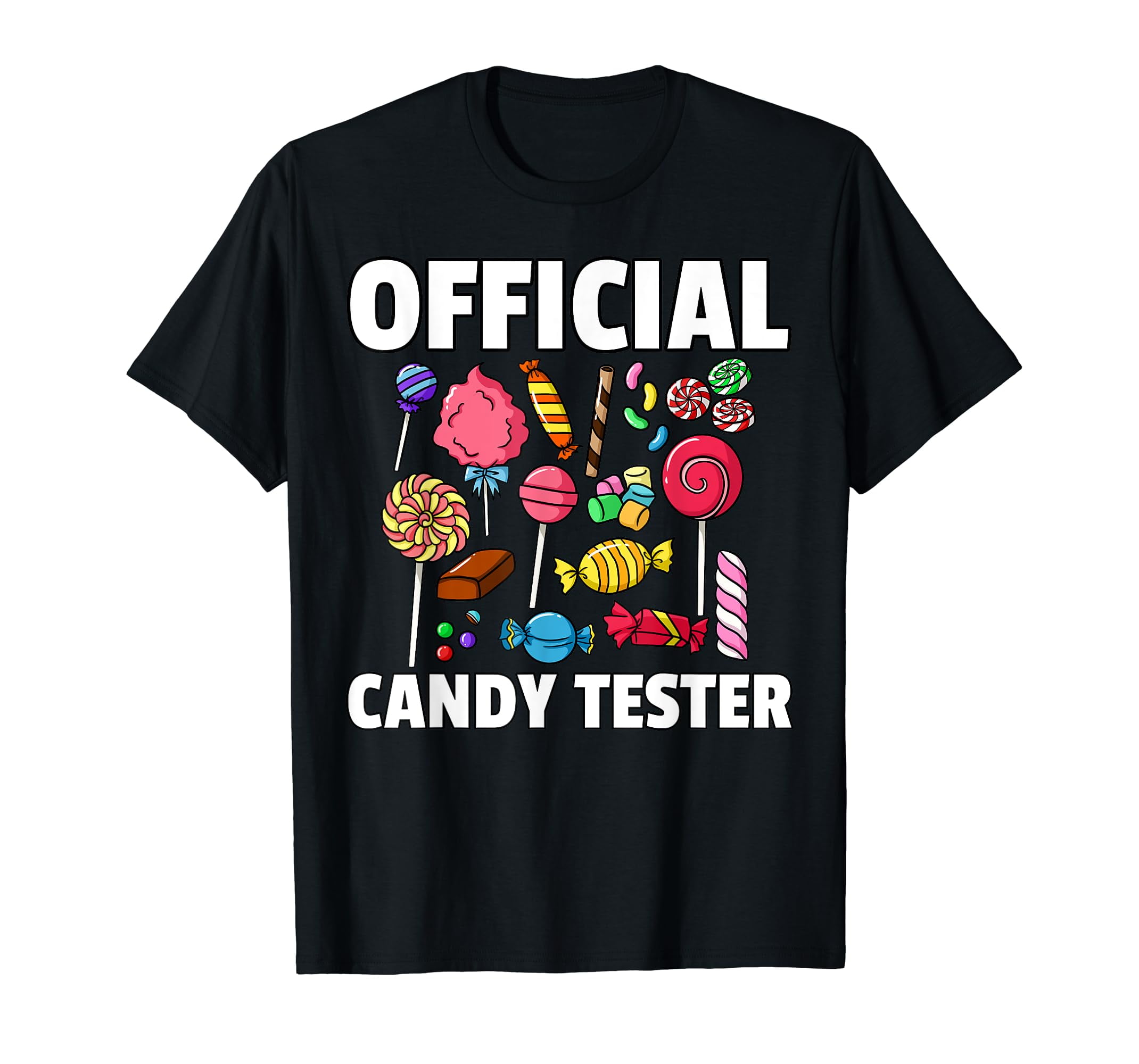 Candy Tester Lollipop Sweets Gift Halloween Kids T-Shirt - Walmart.com