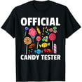 thumbnail image 1 of Candy Tester Lollipop Sweets Gift Halloween Kids T-Shirt, 1 of 4