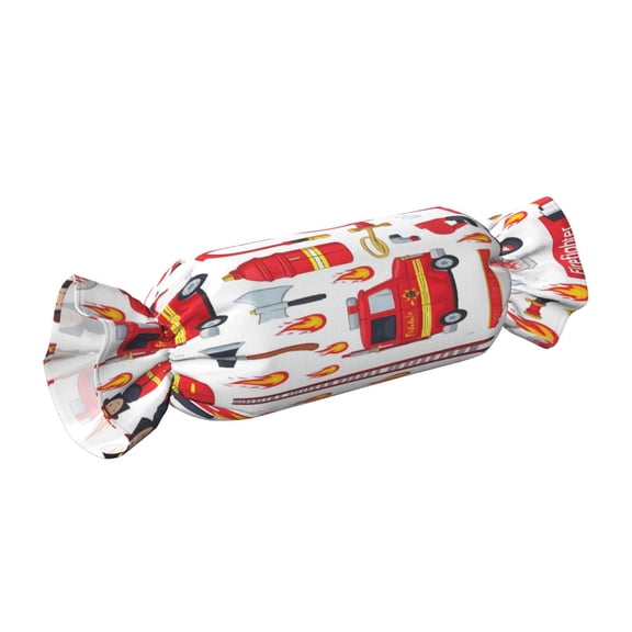 Candy Throw Pillow Travel Cervical Pillow Cylindrical Neck Body Cushion With Insert For Bed Couch Home Decor 9.8x24.4in Fire-Fighting Equipment