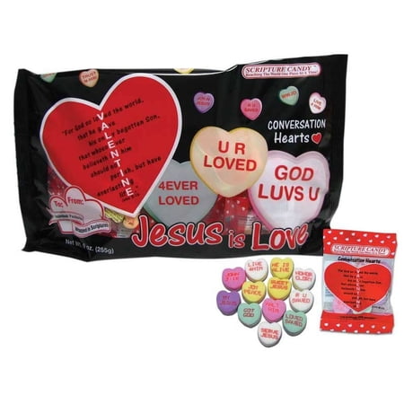 Candy-Valentine Conversation Hearts (9 Oz) (Pack Of 17)
