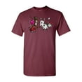 thumbnail image 1 of Candy Vs Teeth Funny Dental Parody Adult DT T-Shirt Tee, 1 of 2