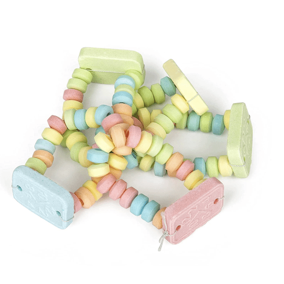 Candy Watch Bracelet Edible Fruit Flavored Individually Wrapped