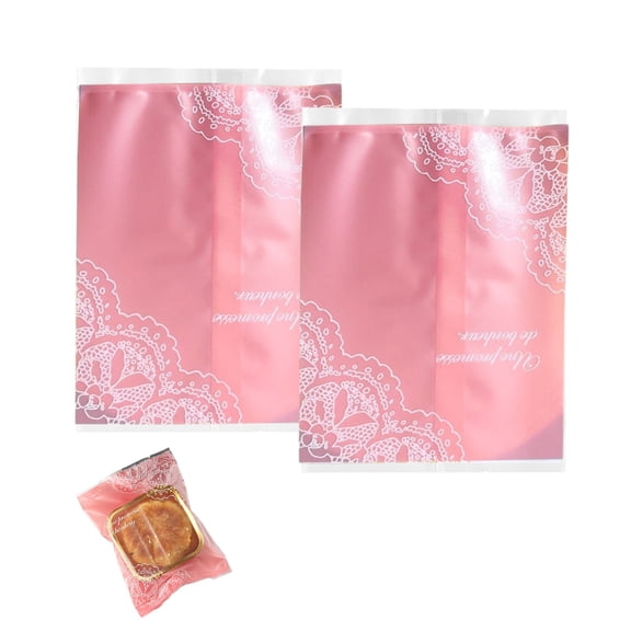 Candy Wrappers For Caramels, 10*13.5 200 Pcs Cellophane Wrapper For Nougat Caramel, Non Stick Pre Cut Clear Wrapping Packagingstyle:style 4;