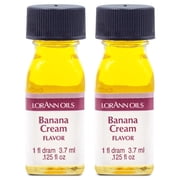 LorAnn Oils Super Strength Flavoring - Used For Candy Making, Flavoring Extracts, Baking, Hard Candy, and Flavor Oils, Banana Cream, 1 fl dram