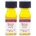 thumbnail image 1 of LorAnn Banana Cream Super Strength Flavor - Twin Pack of 1 Dram Bottles (.125 fl oz) - Candy, Confections & Baking, 1 of 6