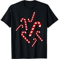 thumbnail image 1 of Candy canes T-Shirt, 1 of 4