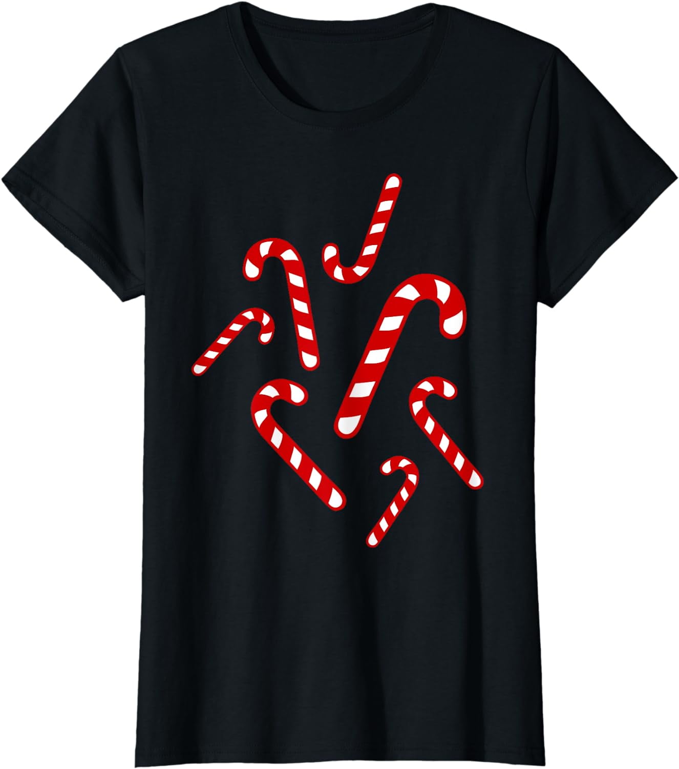 Womens Candy Cane Shirt