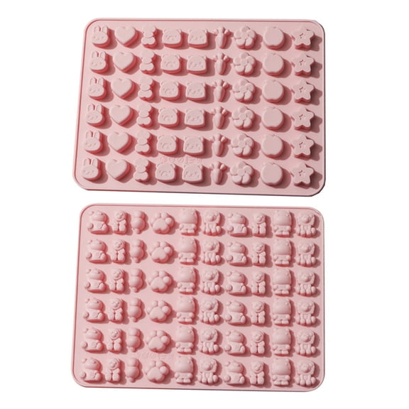 Candy mold silicone, soft candy mold, non-stick silicone candy mold, food-grade silicone mini soft candy mold.combination:mixstyle4;