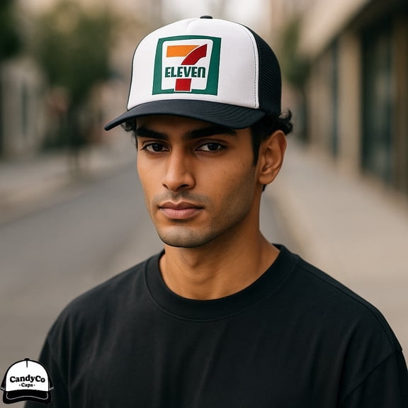 CandyCo. Caps Go ask your dad Trucker hat canvas 5 panel snapback hat