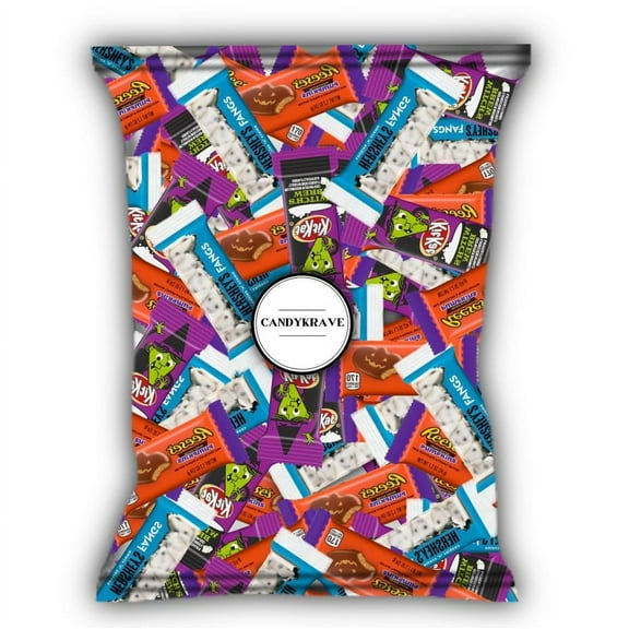 CandyKrave Assorted Bulk Choclate Candy Variety Pack - 3 Flavors - Treat for All Ages- Individually Wrapped - Bulk Candy Bag (5 Pound)