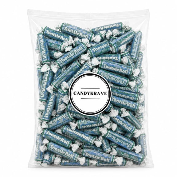 CandyKrave Easter Tootsy Rolls, 2 lb Bulk Bag, Individually Wrapped Chewy Candy Rolls, Easter Basket Stuffers, Spring Party Favors, Candy Buffets, Egg Hunt Treats,