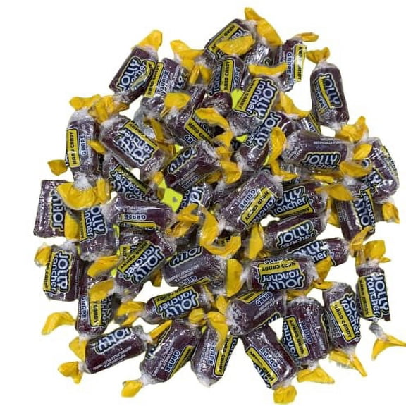 CandyKrave Premium Grape Flavored Hard Candy - Individually Wrapped - Bulk Candy Bag - Long-Lasting Fruit Flavor Delight - 2 pound Resealable bag