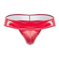 thumbnail image 1 of CandyMan Fashion 99742 Gloss Thongs Color Red Size L, 1 of 8