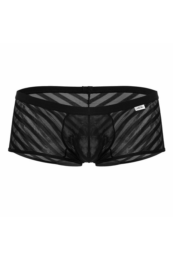 Fashion 99790 Mesh Trunks Color Black Size S