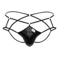 thumbnail image 1 of CandyMan Fashion Jockstrap 99831 Color Black Size L/XL, 1 of 5