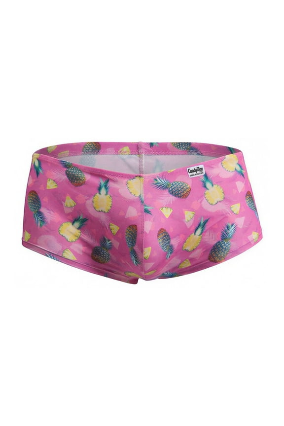 Fashion Style 99922 Trunks Color Printed Pink Size L/XL