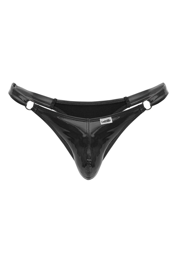 Fashion Thongs 99819 Color Gloss Black Size L
