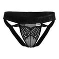 thumbnail image 1 of CandyMan Fashion Thongs Color Black Size L/XL, 1 of 5