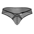 thumbnail image 1 of CandyMan Fashion Thongs Color Black Size S/M, 1 of 5