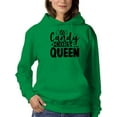 thumbnail image 1 of Candycorn Queen Hoodie Women -Image by Shutterstock, Female x-Large, 1 of 4