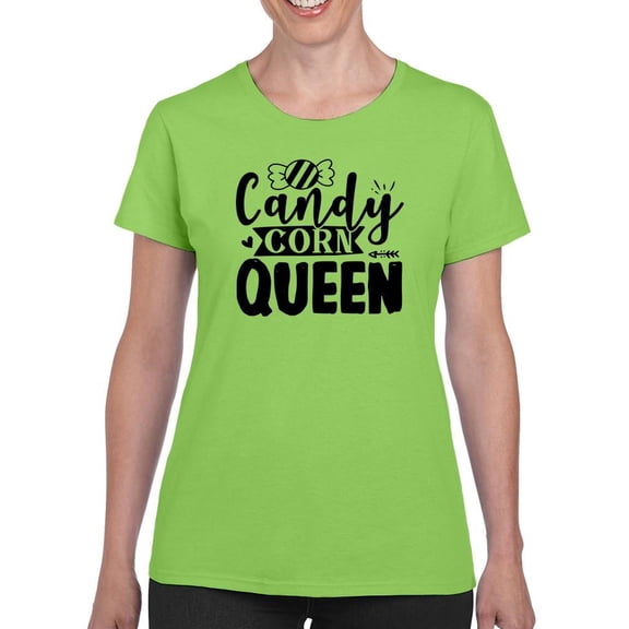 Candycorn Queen T-Shirt Women -Image by Shutterstock, Female Large