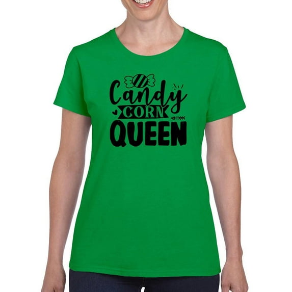 Candycorn Queen T-Shirt Women -Image by Shutterstock, Female XX-Large