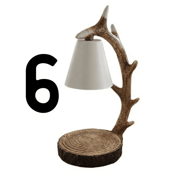 Candyl Caribou Antler - Case of 6 Wax Melting Lamps