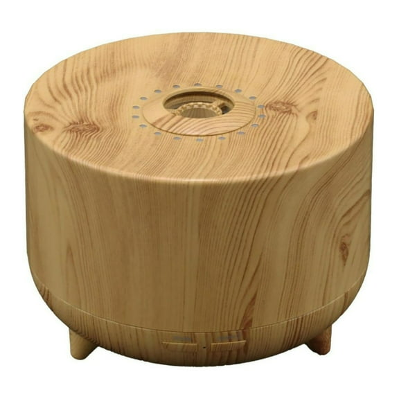 Candyl Oracle Crystal Ball Essential Oil Diffuser with Remote Control, Three Crystal Balls, 7.77 Fl Oz Tank, and Automated Timers (Light Wood)