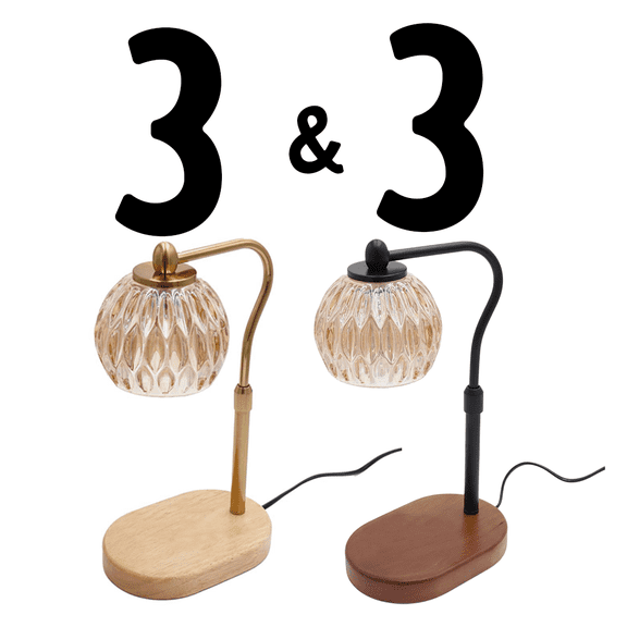 Candyl Warmer Crystal Mixed Case 3 Gold 3 Black