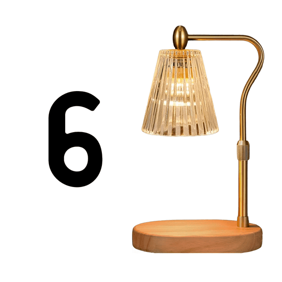 Candyl Warmer Fluted Glass Candle Warmer Lamp Case of 6