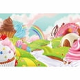 thumbnail image 1 of Candyland Candy Bar Birthday Photocall Backdrop Cake Lollipop Donut Castle Mountain Background Baby Party Shooting Prop, 1 of 8