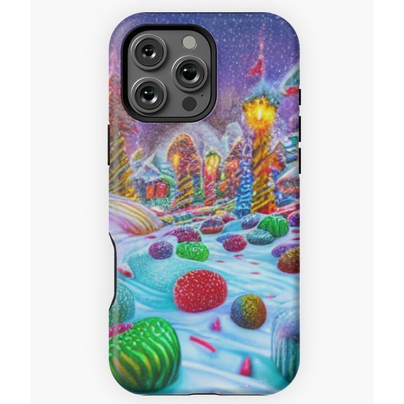 Candyland Winter Wonderland Sweet Art Phone Case for iPhone 16 15 14 13 12 11 Pro Max