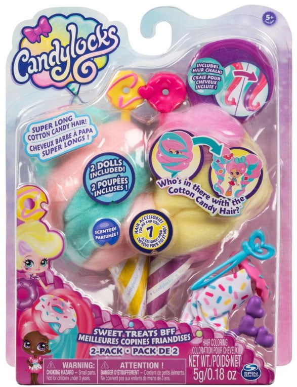Candylocks Sweet Treats BFF Jilly Jelly & Donna Nut 2-Pack