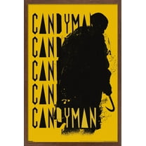 Candyman (2020) - Yellow One Sheet Wall Poster, 22.375" x 34" Framed