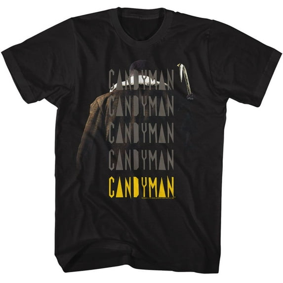 Candyman Movie Poster Black Adult T-Shirt