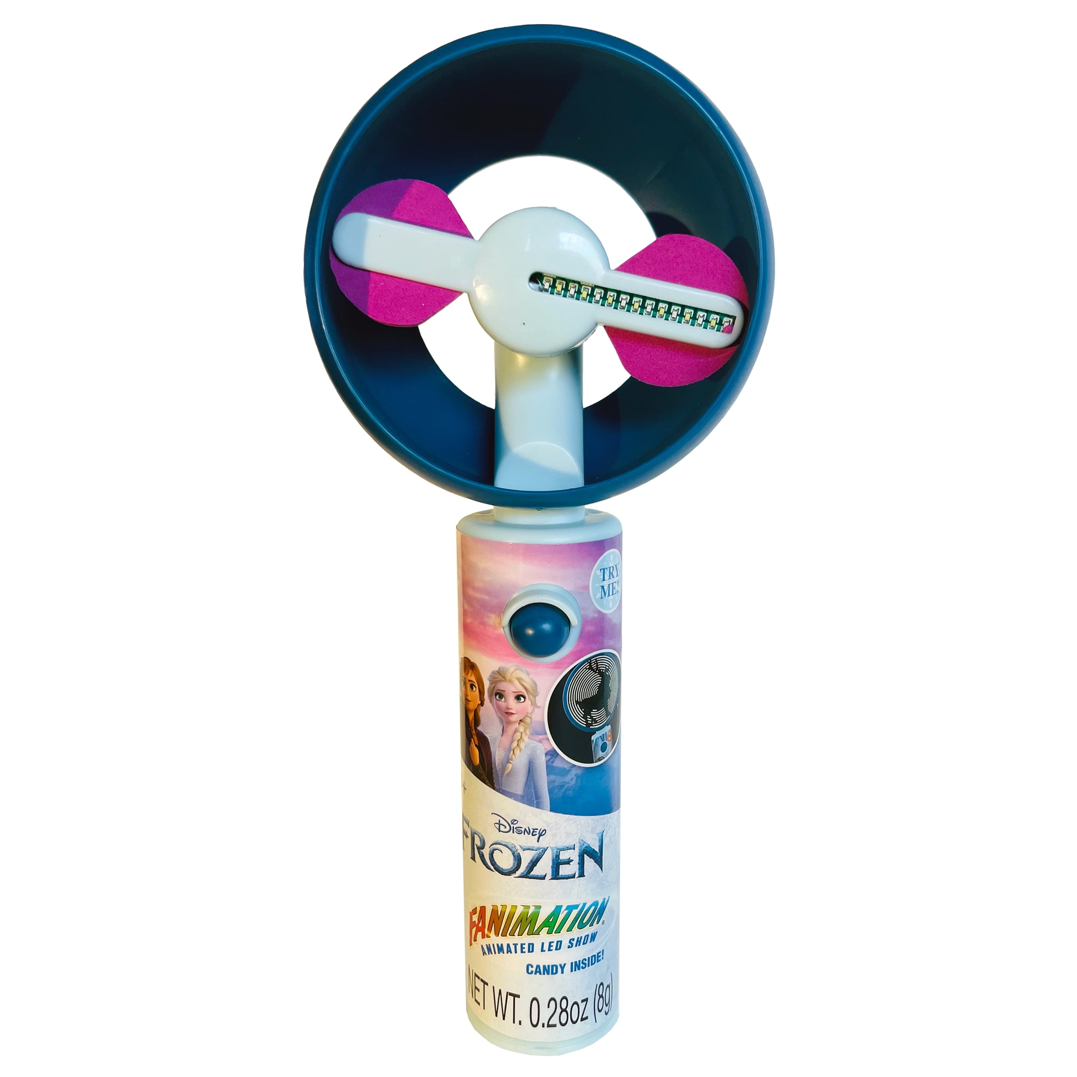Candyrific, Disney Frozen 2 Fanimation, LED Animated Fan Toy with Candy, 0.28oz